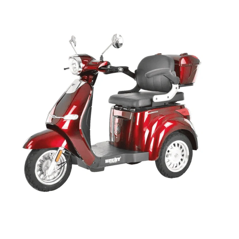 Elektrická tříkolka HECHT CITIS MAX RED (Seniorský vozík HECHT červená metalíza)