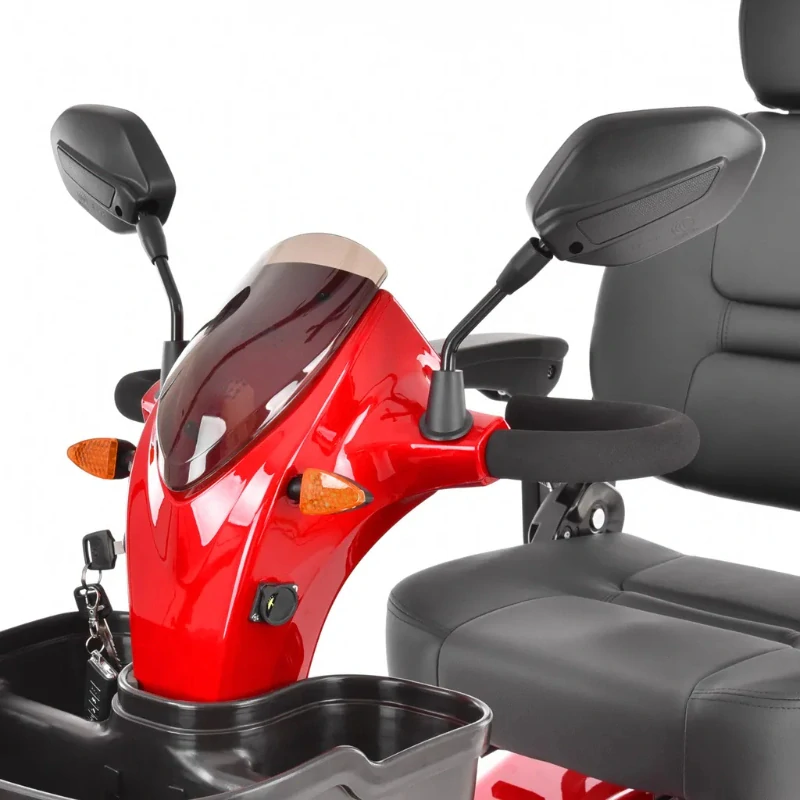 Čtyřkolový elektrický vozík HECHT WISE RED