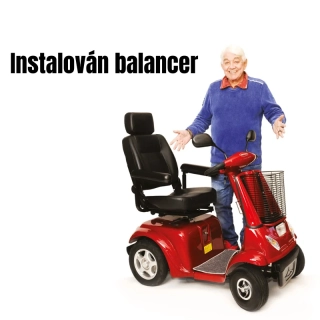 Elektrický invalidní a seniorský vozík SELVO 4800 s balancerem